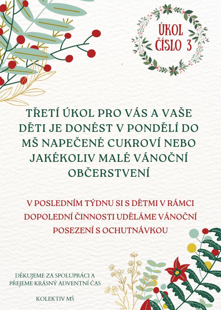 Cesta do Betléma- úkol 3